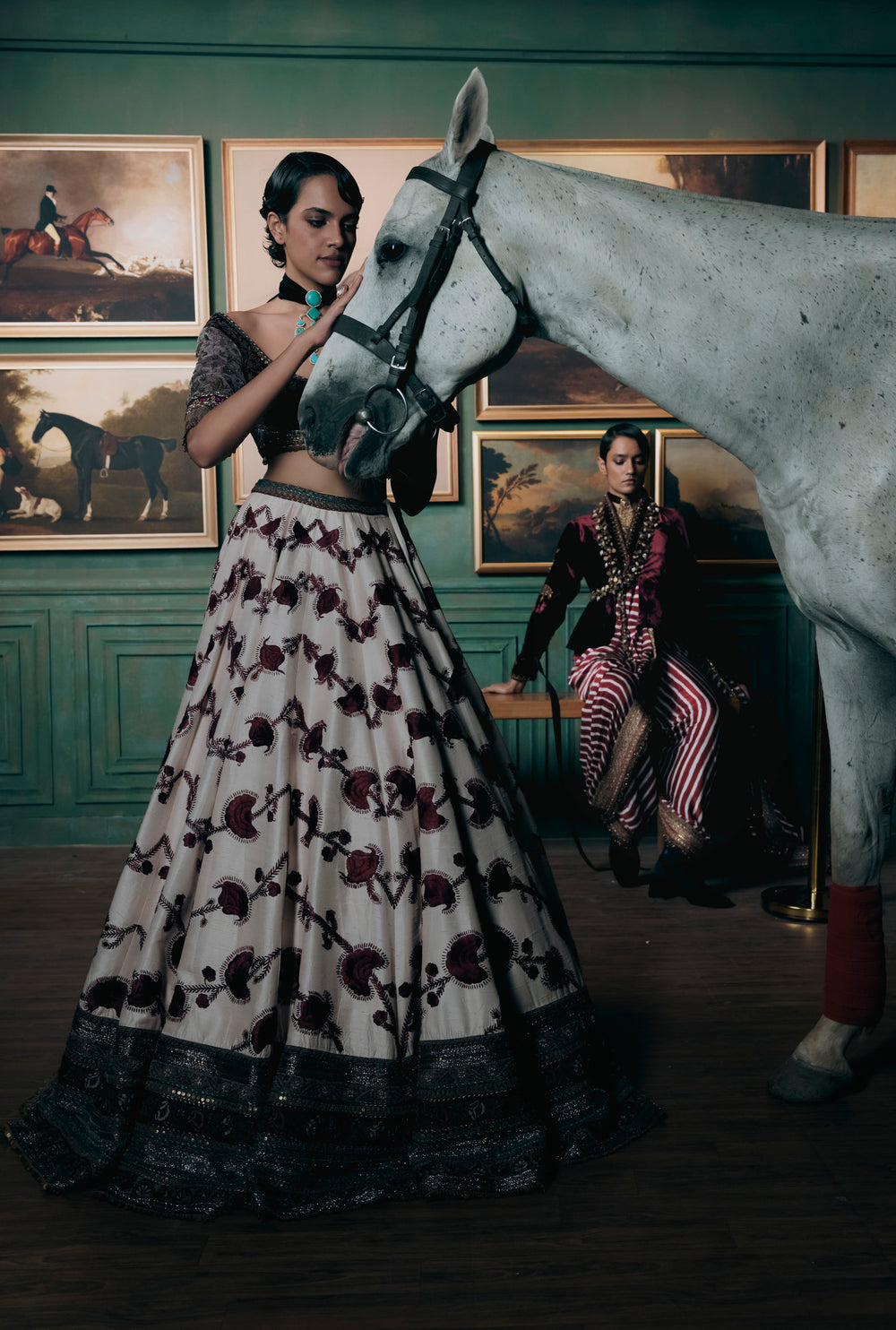 Mahishmati Lehenga Set